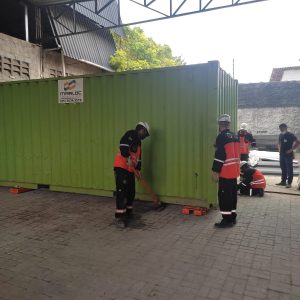 desova de containners no ceara